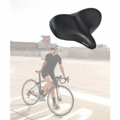 Hot Sale ✨ AlveyTech Oversized Extra Wide Cruiser Saddle Seat For Bikes & Scooters 🤩 -Switches Shop x98 2996 7